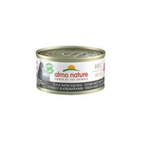 Almo Nature HFC Jelly tuncis ar kalmāriem želejā 70 g - konservi kaķiem | 8001154120875