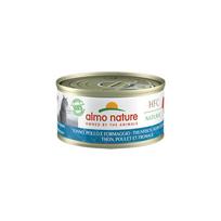 Almo Nature HFC Natural tuncis, vista un siers 70 g - konservi kaķiem | 8001154001358
