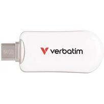 Verbatim 64GB USB-C 3.2 Gen 1 Plectra 30228 White