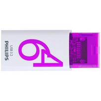 Philips 64GB USB-C 3.2 Click White/ Purple FM64FD175B/ 00