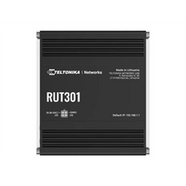 Teltonika | Ethernet Router | RUT301 | No Wi-Fi | 10/100Mbit/s | Ethernet LAN (RJ-45) ports 5 | Mesh Support No | MU-MiMO No | No mobile broadband|RUT301000000