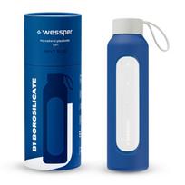 Stiklinė butelis Wessper B1 Borosilikatas 500 ml Tamsiai mėlyna