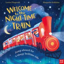 Welcome to the Night-Time Train, Jump aboard for a sleepy bedtime ride