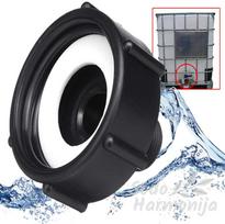 Pajungimas prie IBC konteinerio/toninės talpos 60mm ir sriegis ¾”