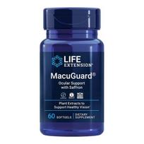 Life Extension MacuGuard ® Akių parama su Šafranas - 60 minkštųjų gelių