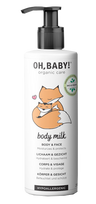 OH, BABY! drėkinantis, maitinantis kūno pienelis, 250 ml