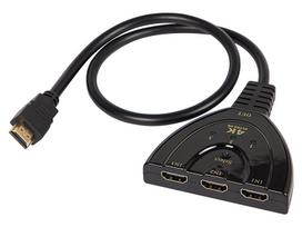 HDMI skirstytuvas HDMI KIŠTUKAS - 3 HDMI LIZDAI