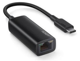 AUKEY Ethernet Adapter CB-A30 Aluminium Gigabit 10/100/1000Mbps RJ45 | 1Gb/s | USB 3.0 Typ C | diody LED