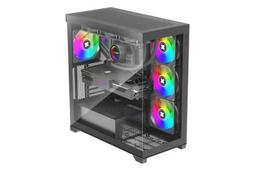 Case XILENCE ATX/micro ATX/Mini-ITX Black Midi Tower, PCCXILXG171