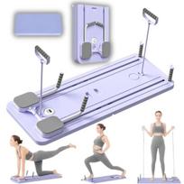 Daugiafunkcinė Ab Mankštos Lenta Namų Pilates Violetinė