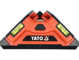 Kryžminis lazerinis nivelyras 3V 10m raudona linija YT-30410 YATO