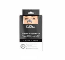 L BIOTICA gilaus poveikio valomieji nosies pleistrai su aktyvuota anglimi 3 vnt.