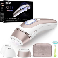 Fotoepiliatorius BRAUN PL7257, white/bronze