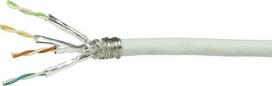 LogiLink Logilink Netzwerk Verlegekabel S/FTP Cat6, PVC, weiß, 100m