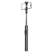 Asmenukių lazda Wozinsky WRZP1 with automatically extendable legs, tripod function, 1.7m - black