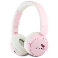 Ausinės Hello Kitty Face Logo Bluetooth Pink