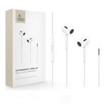 Tech-Protect Ultraboost Core G2 Mini Jack Headphones - White