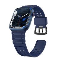 Strap Triple Protection for Apple Watch 38 / 40 / 41 mm band bracelet - navy blue