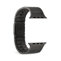 Puro TITAN Stainless Steel Apple Watch Band 42/44/45/49mm - Black