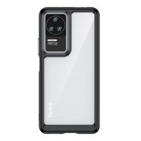 Outer Space Case for Xiaomi Poco F4 5G cover with a flexible frame black