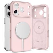 Tech-Protect Silicone MagSafe Case for iPhone 17 Pro Max - Pink