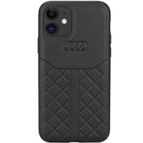Audi Genuine Leather iPhone 12/12 Pro 6.1" black/black hardcase AU-TPUPCIP12P-Q8/D1-BK