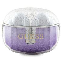 Ausinės GUESS GUTWSHDGKEEU TWS, į ausis, blizgios, baltos/violetinės