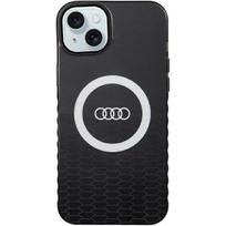 Audi IML Big Logo MagSafe case for iPhone 15 Plus / 14 Plus - black