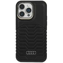Audi Synthetic Leather case with MagSafe for iPhone 14 Pro - black