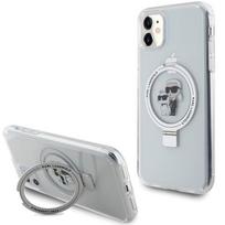 Karl Lagerfeld KLHMN61HMRSKCH iPhone 11 / Xr 6.1" white/white hardcase Ring Stand Karl&amp