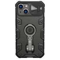 Nillkin CamShield Armor Pro Magnetic Case iPhone 14 Plus MagSafe armored cover stand ring black