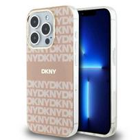 DKNY IML Mono & Stripe MagSafe case for iPhone 14 Pro - pink