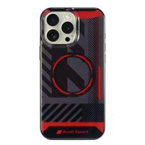 Audi IML Sport MagSafe iPhone 16 Pro Max 6.9" black/black hardcase AUS-IMLMIP16PM-RSQ/D2-BK