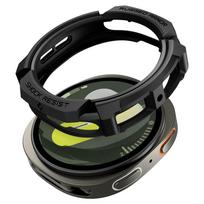 Spigen Rugged Armor Case for Samsung Galaxy Watch 8 44mm - Matte Black