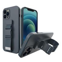 Mob. telefono dėkliukas Rope for Samsung Galaxy S21 5G navy blue