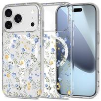 Tech-Protect FlexAir MagSafe Case for iPhone 17 Pro Max - Daisies with Leaves