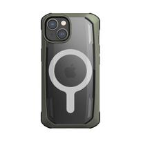 Raptic X-Doria Secure Case iPhone 14 Plus with MagSafe armored cover green