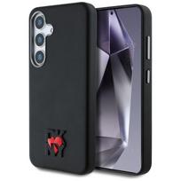 DKNY Leather Heart of NY Case for Samsung Galaxy S25 - Black
