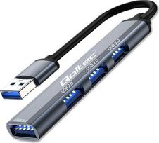 HUB USB Qoltec HUB adapter USB 3.0 4w1  USB 3.0  3x USB 2.0