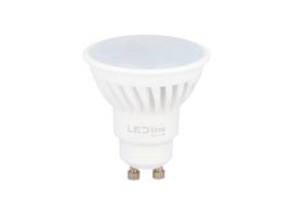 Lemputė LED GU10 230V 5W 700lm, 142lm/W, 120° neutraliai balta 4000K, keramikinė