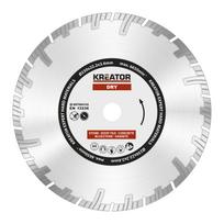 Deimantinis pjovimo diskas Ø 230mm, KREATOR, KRT084102, Skylė: 22,2 mm, Segmentų skaičius: 18, Pjovimo krašto aukštis: 9 mm