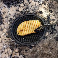 Keptuvė GUIDECAST Round Griddle 12", GSI OUTDOORS, 0090497606045, Svoris: 2900g, Išmatavimai: 317 × 317 × 18 mm