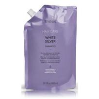 Lakme Lakme Teknia White Silver šampūnas šviesiems ir žiliems plaukams - 600 ml. Papildymas