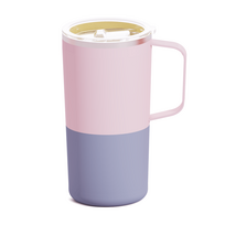Termo puodelis Asobu, 600 ml, SM90 pastelinės rausvos spalvos