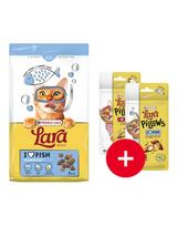 VERSELE-LAGA Lara Adult Salmon 7 kg su lašiša katėms + 2 skanėstai DOVANŲ