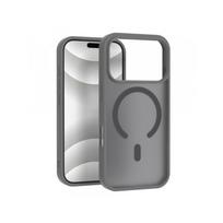 Viedtālruņa aizmugurējais vāciņš Apple iPhone 15 Pro Matte MagSafe Case Grey