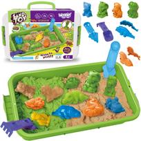 Kinetinio smėlio rinkinys XXL ZOO Safari 1,5 kg