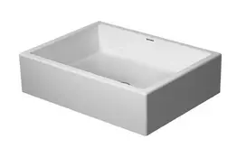 Duravit Vero Air praustuvas, 50x38 cm, be perpildymo angos, be skylės maišytuvui, baltas 2351500000
