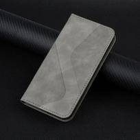 Honor 400 200 90 Pro 5G Magnetinis Odinis Atverčiamas Knygos Formos Dėklas Huawei Honor 400 Lite Piniginei Funda Honor 90 Smart 300 Ultra Dangtelis Honor 200 pilka spalva