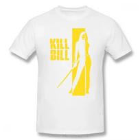 Kill Bill marškinėliai Kill Bill T-Shirt Vyriški vasariniai marškinėliai Juokingi vyrams ir moterims Medvilniniai trumpomis rankovėmis su spauda Marškinėliai Streetwear S white
